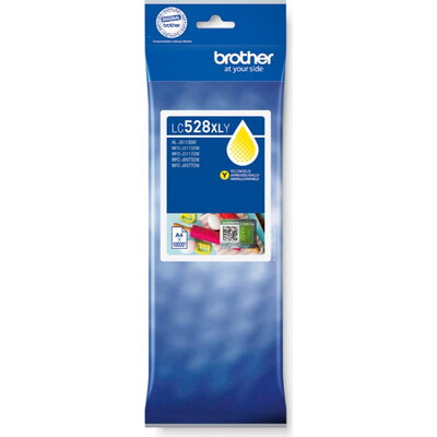 Консуматив Brother LC528XLY Yellow Ink Cartridge  - 10000 page yield