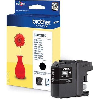 Консуматив Brother LC-121 Black Ink Cartridge for MFC-J470DW/DCP-J552DW