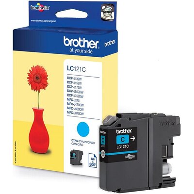 Консуматив Brother LC-121 Cyan Ink Cartridge for MFC-J470DW/DCP-J552DW