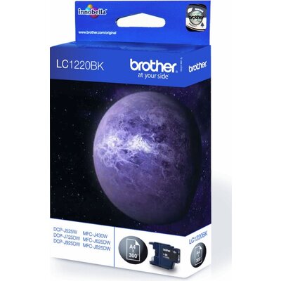 Консуматив Brother LC-1220BK Ink Cartridge for DCP-J525W/DCP-J725DW/DCP-J925DW/MFC-J430W