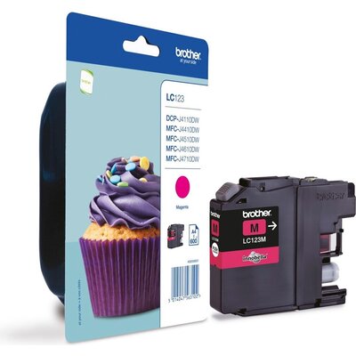 Консуматив Brother LC-123 Magenta Ink Cartridge for MFC-J4510DW