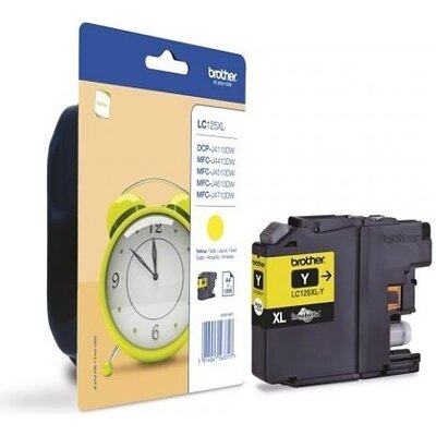 Консуматив Brother LC-125 XL Yellow Ink Cartridge for MFC-J4510DW