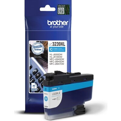 Консуматив Brother LC-3239XL Cyan High-yield Ink Cartridge