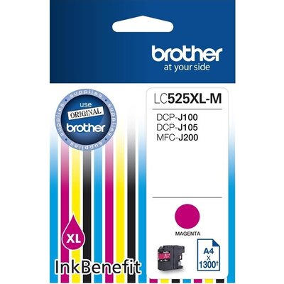 Консуматив Brother LC-525 XL Magenta Ink Cartridge High Yield