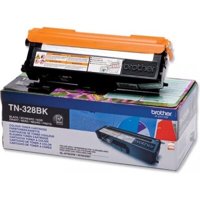 Консуматив Brother TN-328BK Toner Cartridge High Yield