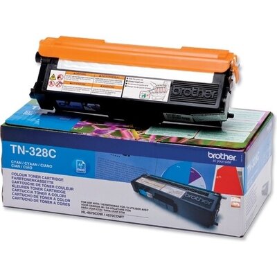 Консуматив Brother TN-328C Toner Cartridge High Yield