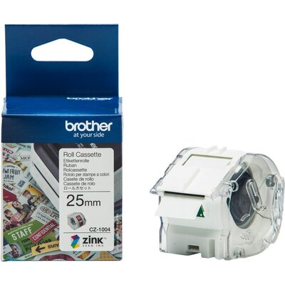 Консуматив Brother Continuous Paper Tape (Full colour, Ink-free 25mm)