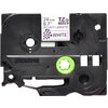 Консуматив Brother TZe-SE5 Security Tape, black on white, 24mm, 8m