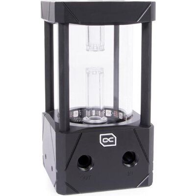Резервоар Alphacool Eisbecher Aurora, D5 Acetal/Glas, 150mm