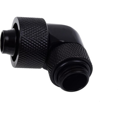 Фитинг Alphacool Eiszapfen, Удължител, 90°, 16/10mm, G1/4, Черен мат