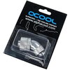 Компресионен фитинг Alphacool, 16/10 - G1/4, 45°, Въртящ се, Хром