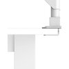HAMA Стойка за монитор за бюро, 17"-35", регулируема, газова пружина, бял