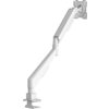 HAMA Стойка за монитор за бюро, 17"-35", регулируема, газова пружина, бял