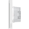 Aqara Smart Wall Switch H1 (no neutral, double rocker): Model No: WS-EUK02; SKU: AK072EUW01