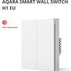 Aqara Smart Wall Switch H1 (no neutral, double rocker): Model No: WS-EUK02; SKU: AK072EUW01