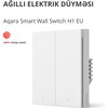 Aqara Smart Wall Switch H1 (with neutral, double rocker): Model: WS-EUK04; SKU: AK074EUW01