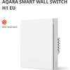 Aqara Smart Wall Switch H1 (with neutral, single rocker) Model No: WS-EUK03; SKU: AK073EUW01