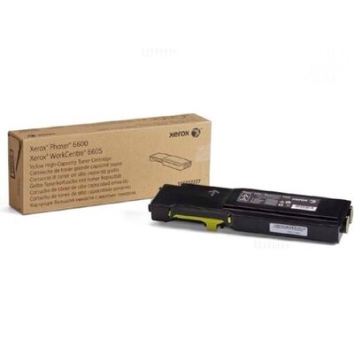 Консуматив Xerox Phaser 6600/WorkCentre 6605 Yellow High Capacity Toner Cartridge, DMO