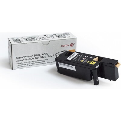 Консуматив Xerox Yellow Toner, Phaser 6020/6022, WorkCentre 6025/6027 (Yield 1000) DMO