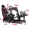 Кокпит симулатор Next Level Racing F-GT Elite - Front and Side Mount Edition