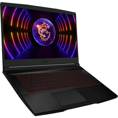 Лаптоп MSI Thin GF63 12UCX, Intel Core i7-12650H, 15.6" FHD 144Hz, RTX 2050, 8GB DDR4, 512GB SSD