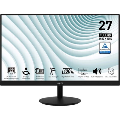 Монитор MSI PRO MP271A - 27" FHD IPS 100Hz