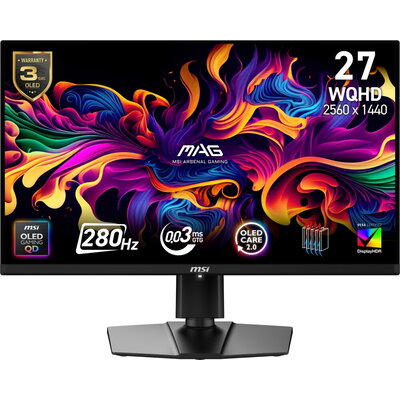 Монитор MSI MAG 271QP QD-OLED X28 Gaming Monitor, 26.5