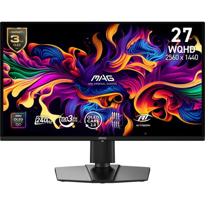 Монитор MSI MAG 274QP QD-OLED X24 Gaming Monitor, 26.5