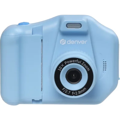 Детски фотоапарат Denver KPC-1370NSBU BLUE с функция за моментален термопечат на снимки и камера за селфита.