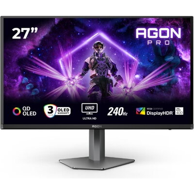 Монитор AOC AG276UZD - 27" QD-OLED 4K UHD 240Hz