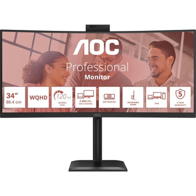 Монитор AOC CU34E4CW, 34