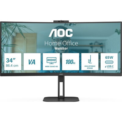 Монитор AOC CU34V5CW/BK, 34