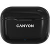 Canyon TWS-3 Bluetooth headset, with microphone, BT V5.0, Bluetrum AB5376A2, battery EarBud 40mAh*2+Charging Case 300mAh, cable