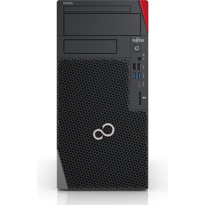 Работна станция Fujitsu CELSIUS W5011  /PS PLATINUM 680W/./ 2x16GB DDR4-3200/DVD SM SLIM/ SSD PCIE 512GB M.2/OPT USB BLK/ CORE I