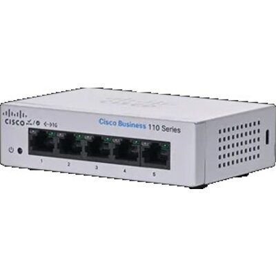 Комутатор Cisco CBS110 Unmanaged 5-port GE, Desktop, Ext PS