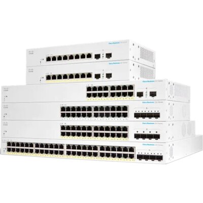 Комутатор Cisco CBS220 Smart 16-port GE, 2x1G SFP