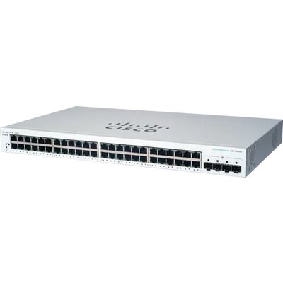 Комутатор Cisco CBS220 Smart 48-port GE, 4x1G SFP