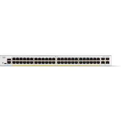 Комутатор Cisco Catalyst 1200 48-port GE, PoE, 4x10G SFP+