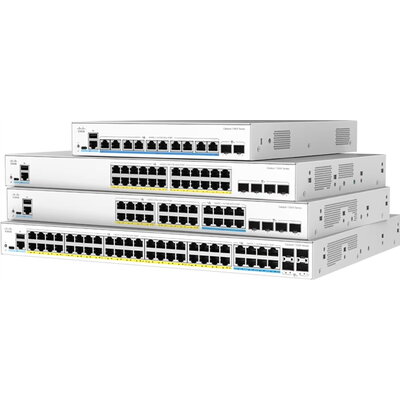 Комутатор Cisco Catalyst 1300X 48-port GE, 4x10G SFP+
