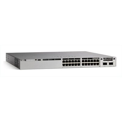 Комутатор Cisco Catalyst 9300 24-port 1G copper with fixed 4x10G/1G SFP+ uplinks, data only Network Essentials