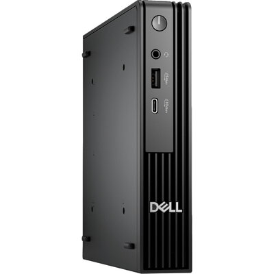 Dell Pro Micro (QCM1250), Intel Core i3-14100T(4C, 8T, 12MB, up to 4.4GHz), 8GB(1x8GB) DDR5, 512GB M.2 SSD, Integrated Graphics,