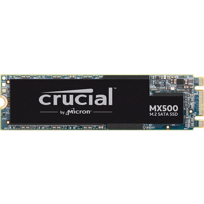 CRUCIAL MX500 500GB SSD, M.2 2280, SATA 6 Gb/s, Read/Write: 560 / 510 MB/s, Random Read/Write IOPS 95K/90K