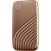 WD 2TB My Passport - USB Portable SSD - Gold