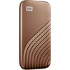 WD 2TB My Passport - USB Portable SSD - Gold