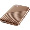 WD 2TB My Passport - USB Portable SSD - Gold