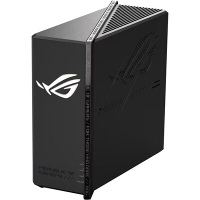 Рутер Asus Gaming Wireless Router ROG Strix GS-BE18000, Tri-Band, 320MHz bandwidth & 4096-QAM, Quad-Core 2.6GHz CPU, 256MB/2GB F