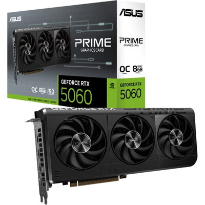 Видео карта Asus Prime GeForce RTX 5060 8GB GDDR7 OC