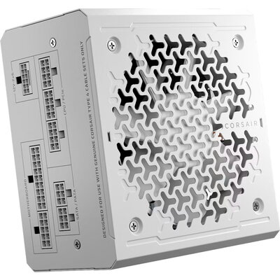 Corsair RMe White Series, RM1000e White, 1000 Watt, Cybenetics Gold Certified, Fully Modular Power Supply