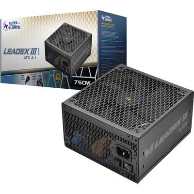 Super Flower Leadex III Gold 750W ATX 3.1, Gold
