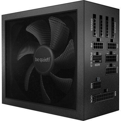 be quiet! DARK POWER 13 1000W, 80 PLUS Titanium efficiency (up to 95.2%), ATX 3.0, Frameless Silent Wings Fan, CM, 10 years warr